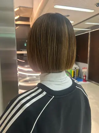 ショート 'AXISガスビル Rinのヘアスタイル