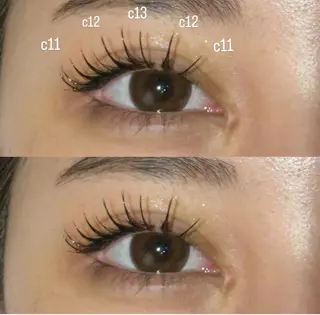 マツエク・マツパ NORA hinataのマツエク・マツパデザイン