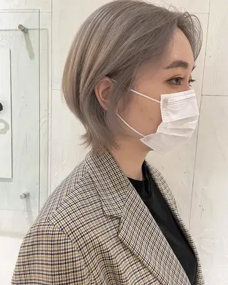 ショート カラー 河合秀明/ショート /ボブ/レイヤーのヘアスタイル