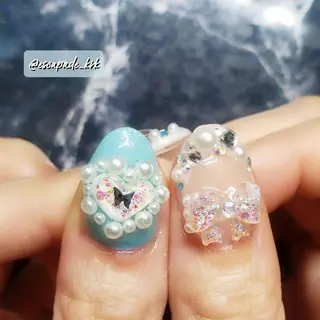 ショート ネイル クロキ 。のネイルデザイン