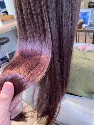 ロング カラー 新宿 / Aujua ｿﾑﾘｴ🫧森田涼介のヘアスタイル