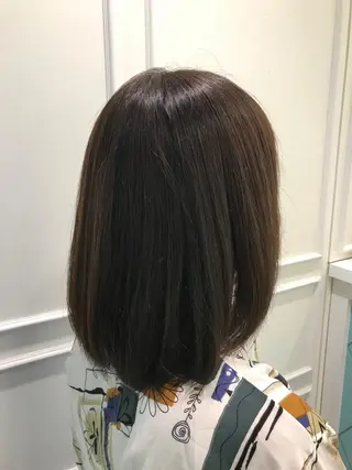 ロング カラー 比嘉 龍佑のヘアスタイル