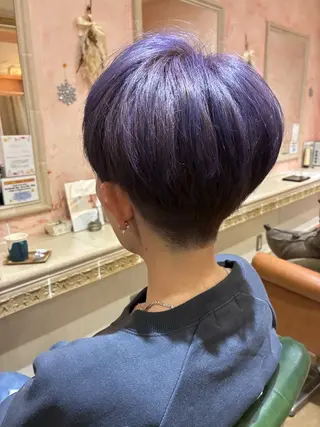 ショート カラー おおやま たくみのヘアスタイル