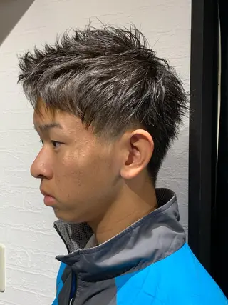 ショート メンズ ささき まさとのヘアスタイル