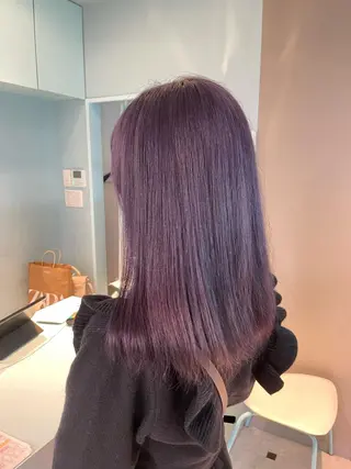 セミロング カラー 🎨透明感モテカラー DAIKI🎨のヘアスタイル