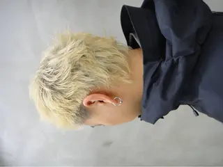 カラー メンズ メンズカット パーマ[佐橋]のヘアスタイル