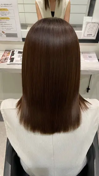 ミディアム カラー K-two  NAGOYA所属・K-two名古屋 菜月のヘアスタイル