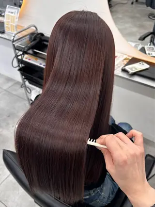 ロング カラー 髪質改善特化/ メンズパーマ◎椿原のヘアスタイル