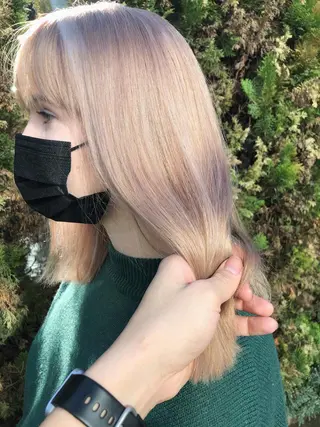 カラー PALAN K-Beauty SHINJUKU所属・“ミニモ最高評価獲得 “代表"Kohei"のヘアスタイル