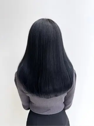 セミロング カラー ヘアアレンジ ✨艶髪✨ 吉田誠のヘアスタイル