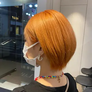 ショート カラー 増子 祐太朗のヘアスタイル