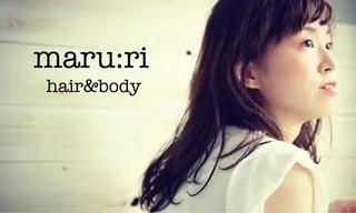 ミディアム カラー maru:ri　後上 大のヘアスタイル