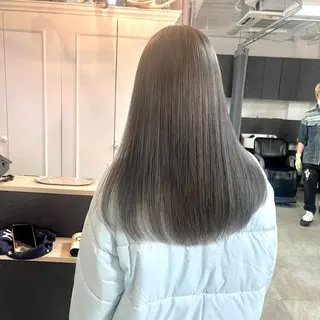 ミディアム カラー ボブ& 髪質改善FUMIYAのヘアスタイル