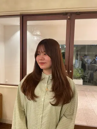 ロング mahae 林のヘアスタイル