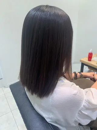 ミディアム 近 紗理奈のヘアスタイル