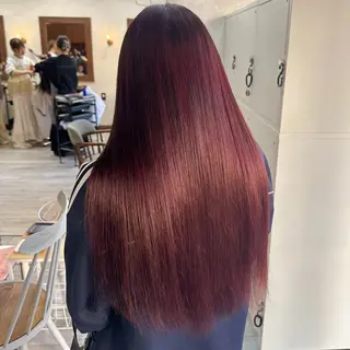 ロング カラー 高橋 みく/ minim 暖色のヘアスタイル