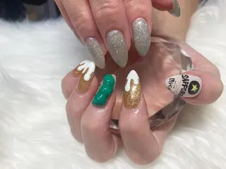 セミロング ネイル nail yukkoのネイルデザイン