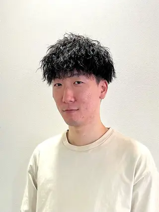 パーマ メンズ 茅ヶ崎パーマ特化/ スパイラル/ハルキのヘアスタイル