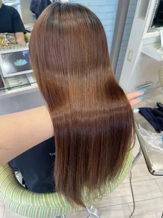 ロング 飯塚 愛美のヘアスタイル