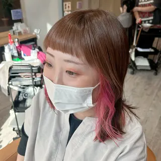 ミディアム 髪質改善 🫧‪しろがねのヘアスタイル