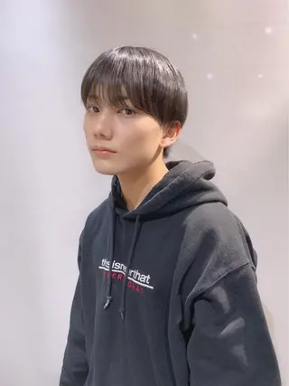 ショート カラー ヘアアレンジ メンズ As hair所属・柔らか垢抜けｶﾗｰと ｶｯﾄ🫧ASUKAのヘアスタイル