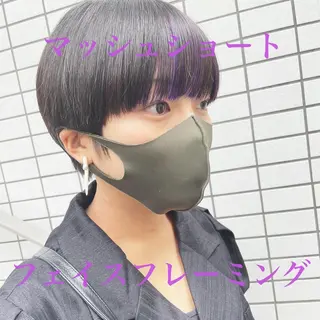 ショート カラー ショートボブ縮毛矯正 髪質改善のプロ山道潤のヘアスタイル