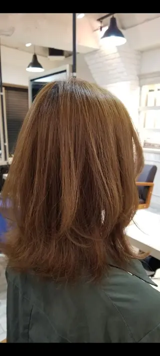 カラー セミロング 伊藤 傑のヘアスタイル