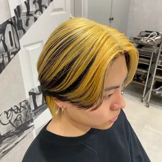 カラー メンズ YOHEI【メンズ/ パーマ/メンズ特化】のヘアスタイル