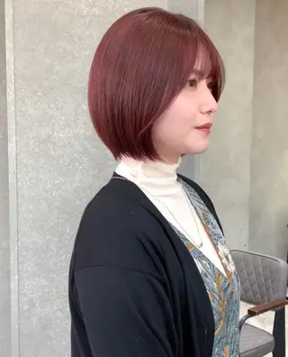 ショート カラー coto所属・髪質改善/艶カラー 涼夏🎀のヘアスタイル