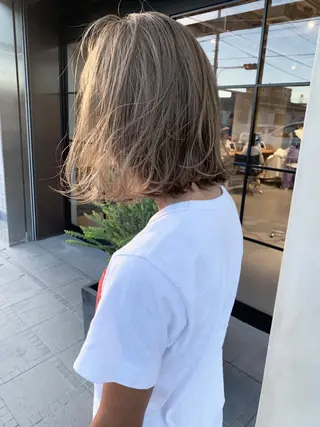 ショート カラー yuga/ パーマのヘアスタイル