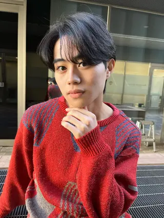 メンズ メンズ🍃ナチュラル 韓国風ヘアRENのヘアスタイル