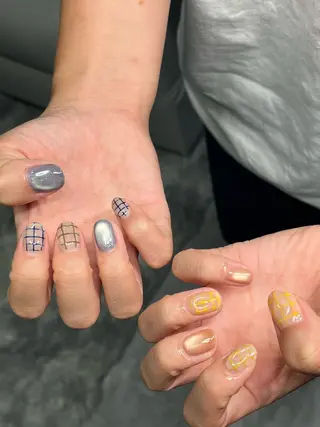 ネイル NailByua 武蔵新城徒歩4分のネイルデザイン