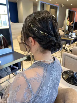 ヘアアレンジ 志田 ほん/ インナーカラーのヘアスタイル
