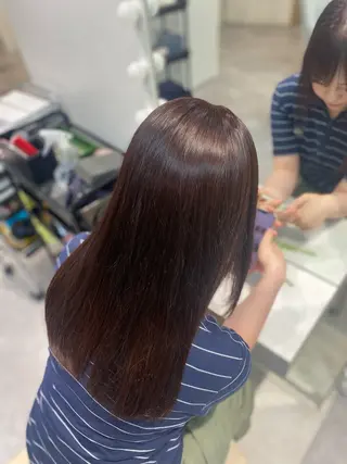 ロング CARE神戸店所属・SAKI /カラー/神戸/三宮のヘアスタイル