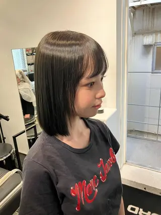 ミディアム カラー ryuei /原宿のヘアスタイル