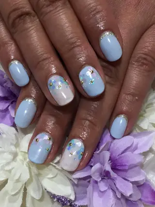 ネイル Sympa 𝓜iwako🐰ᩚのネイルデザイン