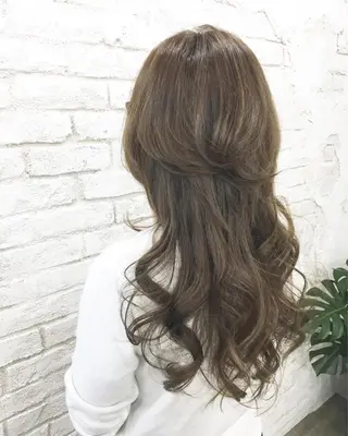 ロング カラー boutique misakiのヘアスタイル