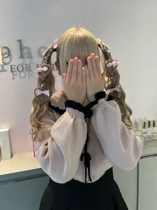 ロング かわいい盛れ🎀池袋 / みい♡のヘアスタイル