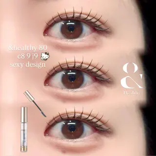 マツエク・マツパ Nixie nanamiのマツエク・マツパデザイン