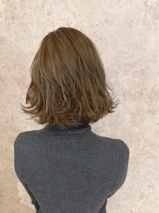 ミディアム カラー nubes所属・🌟高田 聖菜🌟のヘアスタイル