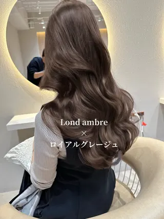 カラー ❤️ブリーチなし💚 ダブルカラー平野実花のヘアスタイル