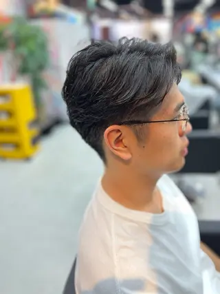 ショート パーマ メンズ 錦糸町/Men's cutパーマ石川史弥のヘアスタイル