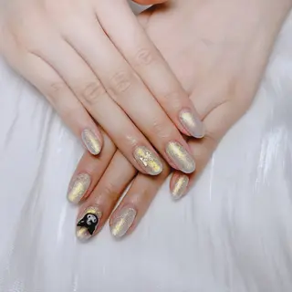 ネイル H3 Nail Tsuki🦋💙のネイルデザイン