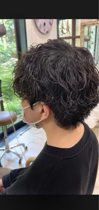 ショート パーマ メンズ メンズStylist 山根慧のヘアスタイル