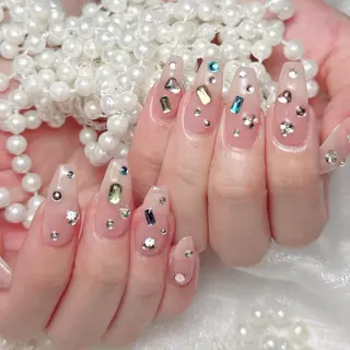 ネイル ❤️🔥長さだし専 門店queensのネイルデザイン