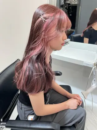 カラー 🩶大人韓国ヘア 渋谷/Satsukiのヘアスタイル