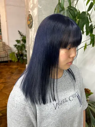 セミロング 🫧透明感カラー🫧 ハシモトタケルのヘアスタイル