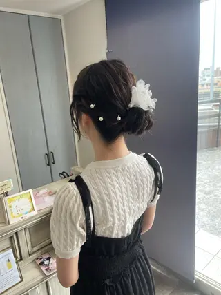 ロング ヘアアレンジ Felice Erikaのヘアスタイル