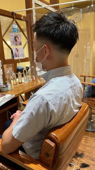 ショート メンズ メンズ特化美容師 井上大輔のヘアスタイル