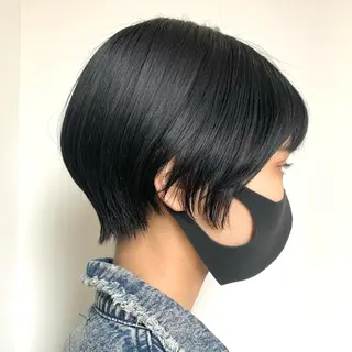 ショート 韓国ヘア /男女❄️ 細江 美紅のヘアスタイル